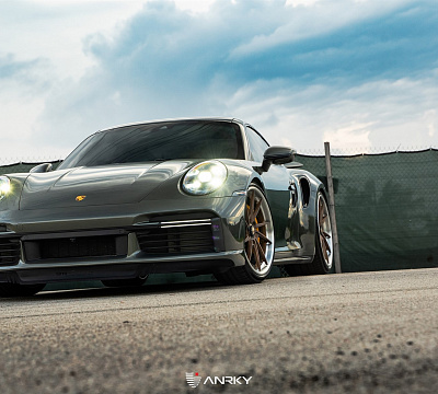Фото дисков Anrky AN33 на Porsche 911 VIII