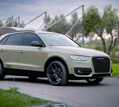 Фото дисков Vossen HF-5 на Audi Q3 (8U)