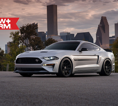 Фото дисков HRE FF10 на Ford Mustang VI