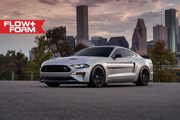 Фото дисков HRE FF10 Черный сатин на Ford Mustang VI