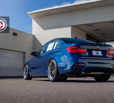 Фото дисков HRE C103 на BMW 3/M3 (F3x/F80)