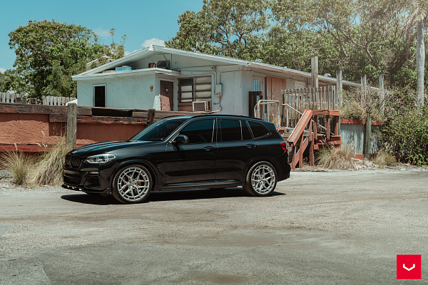 Фото дисков Vossen HFX-1 (5-Lug) Серебро на BMW X3/X3 M (G01/F97)