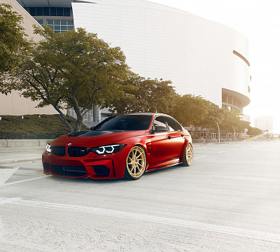 Фото дисков Anrky AN33 на BMW 3/M3 (F3x/F80)