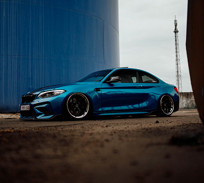 Фото дисков Brixton Forged PF5 на BMW 2/M2 (F22/F87)