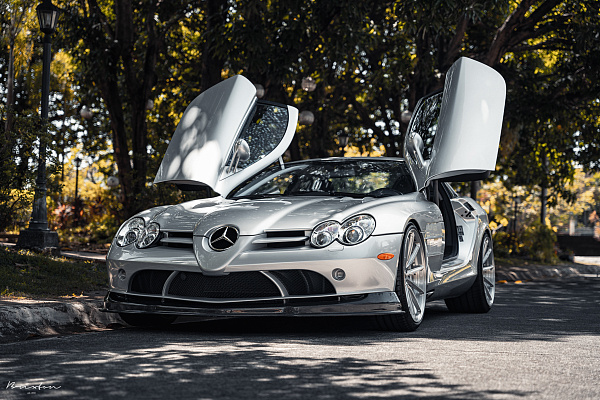 Фото дисков Brixton Forged R11-R Глянцевый лак на Mercedes-Benz SLR McLaren