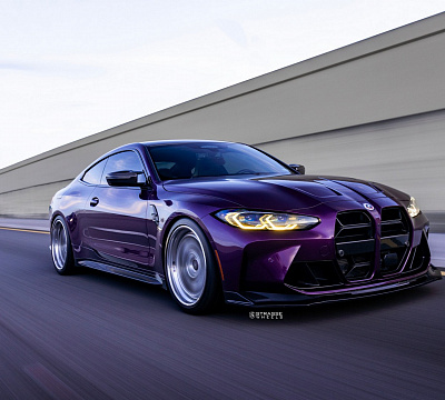 Фото дисков Strasse Wheels SV10M Track на BMW 4/M4 (G22/G82)