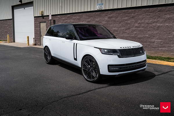 Фото дисков Vossen HF-7 Черный глянец на Land Rover Range Rover V