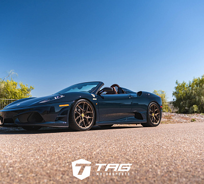 Фото дисков HRE R101 Lightweight на Ferrari F430