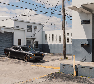 Фото дисков Vossen HFX-1 (5-Lug) на Dodge Challenger III