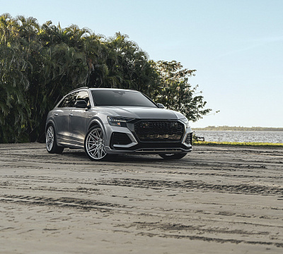 Фото дисков Vossen HF-7 на Audi Q8