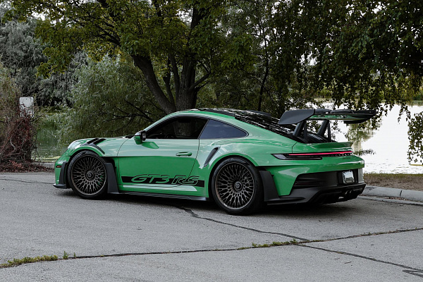 Фото дисков Brixton Forged TR20 Сатиновый темный лак на Porsche 911 VIII