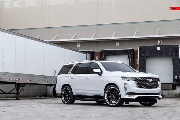 Фото дисков Anrky AN36-S Черный глянец на Cadillac Escalade V