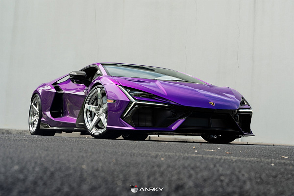 Фото дисков Anrky RS5.2 Полированный лак на Lamborghini Revuelto