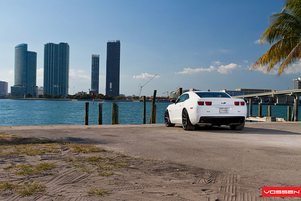 Фото дисков Vossen CV1 Сатиновый графит на Chevrolet Camaro V