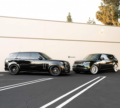 Фото дисков HRE L109M на Land Rover Range Rover V