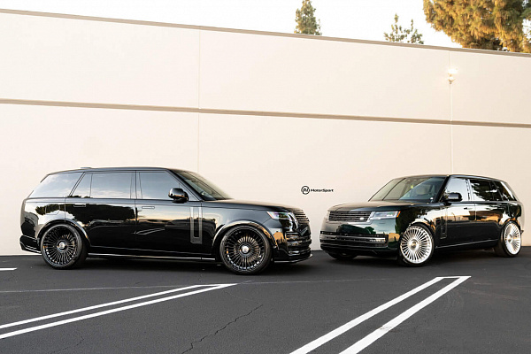Фото дисков HRE L109M Глянцевый лак на Range Rover V