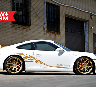 Фото дисков HRE FF01 на Porsche 911 VII