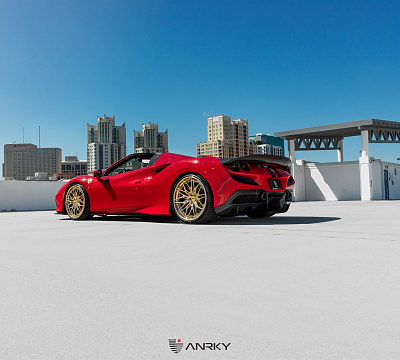 Фото дисков Anrky S3-X1 на Ferrari F8