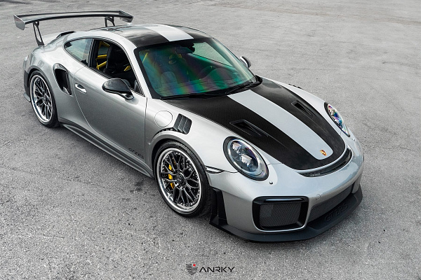 Фото дисков Anrky RS1 Черный глянец на Porsche 911 VII