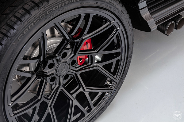 Фото дисков Vossen UV-1 Черный сатин на Mercedes-Benz G-Class III
