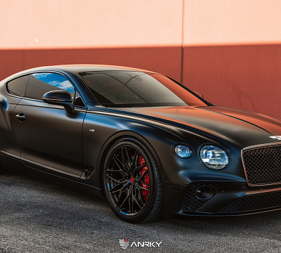 Фото дисков Anrky S1-X1 на Bentley Continental GT III