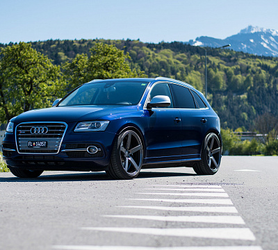 Фото дисков Vossen CV3 на Audi Q5 (8R)