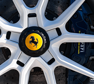 Фото дисков NOVITEC NF10 на Ferrari 488
