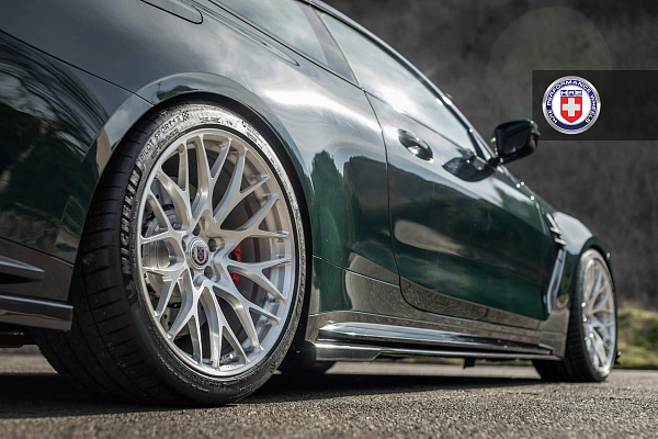 Фото дисков HRE 520M Глянцевый лак на BMW 4/M4 (G22/G82)