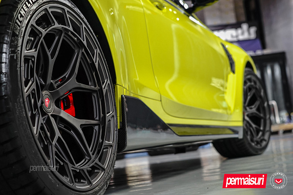 Фото дисков Vossen LC3-01T Сатиновый темный лак на BMW 4/M4 (G22/G82)