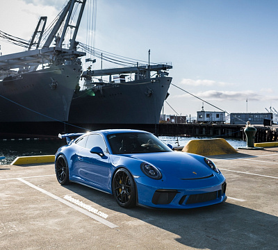 Фото дисков HRE P101 на Porsche 911 VII