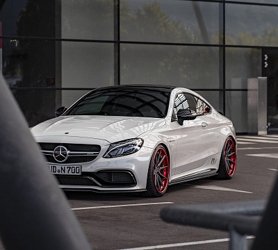 Фото дисков Vossen M-X2 (3-Piece) на Mercedes-Benz C-Class (W205)