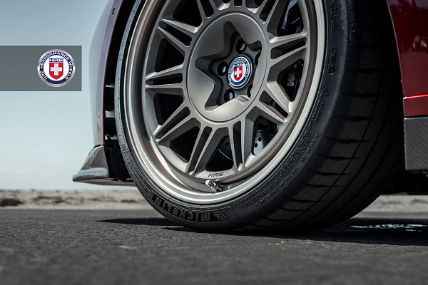 Фото дисков HRE 528 Сатиновый графит на BMW 3/M3 (G2x/G80)