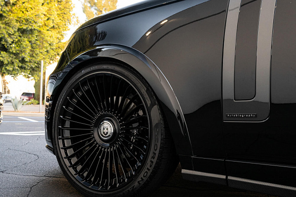 Фото дисков HRE L109M Глянцевый лак на Range Rover V