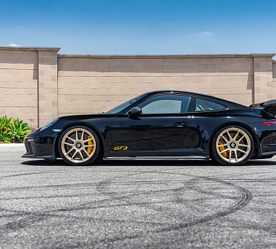 Фото дисков HRE RC104 на Porsche 911 VII