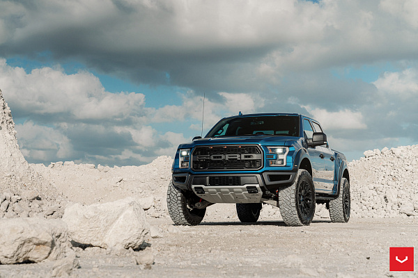 Фото дисков Vossen HF6-3 Черный сатин на Ford F-150 XIII