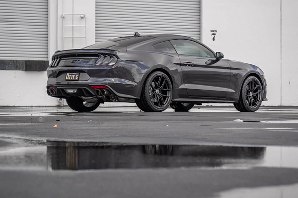 Фото дисков HRE FF21 Глянцевый графит на Ford Mustang VI
