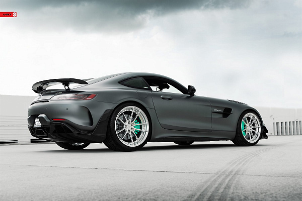 Фото дисков Anrky AN24 Полированный лак на Mercedes-Benz AMG GT I