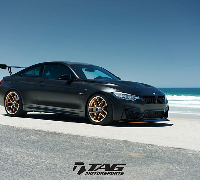 Фото дисков HRE R101 Lightweight на BMW 4/M4 (F32/F82)
