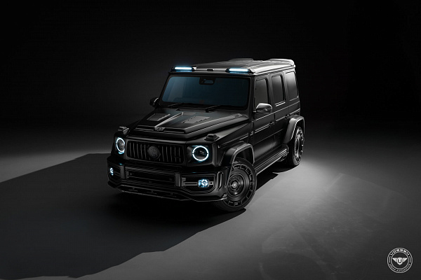 Фото дисков Vossen UV-7 Черный сатин на Mercedes-Benz G-Class III