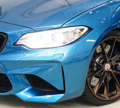 Фото дисков HRE P204 на BMW 2/M2 (F22/F87)