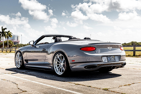 Фото дисков Anrky AN28 Полированный лак на Bentley Continental GT III