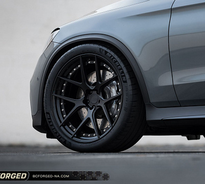 Фото дисков BC Forged HCS02 на Mercedes-Benz GLC (X253, C253)