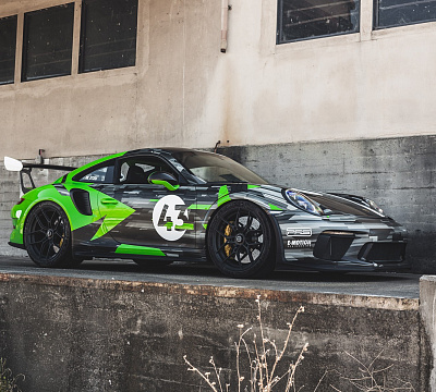 Фото дисков Brixton Forged CM5-R на Porsche 911 VII