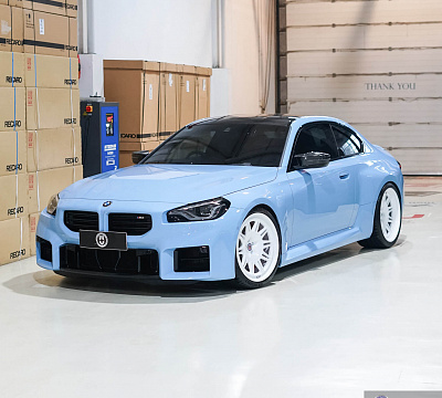 Фото дисков HRE 528 на BMW 2/M2 (G42/G87)
