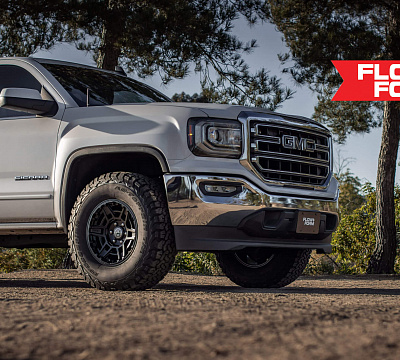 Фото дисков HRE FT1 на GMC Sierra III