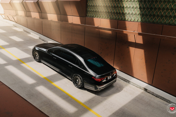 Фото дисков Vossen S21-13 Черный сатин на Mercedes-Benz S-Class (W223)