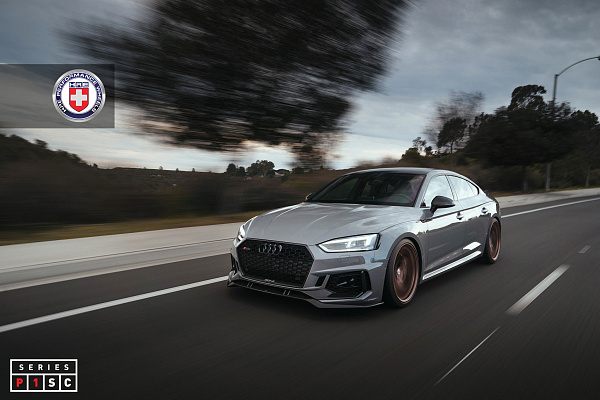 Фото дисков HRE P111SC Глянцевая темная медь на Audi A/S/RS 5 (F5)