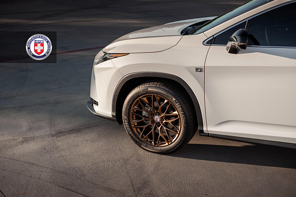 Фото дисков HRE P200 Сатиновая темная медь на Lexus RX IV