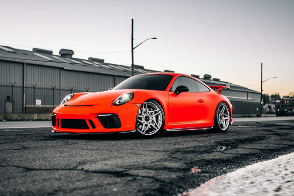 Фото дисков Anrky S1-X3 Сатиновый лак на Porsche 911 VII