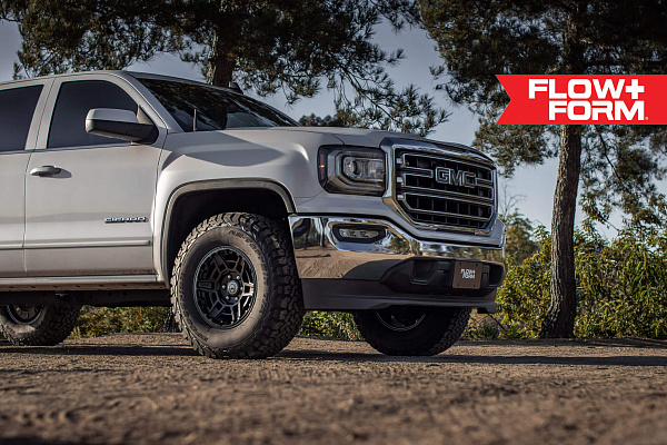 Фото дисков HRE FT1 Черный сатин на GMC Sierra III